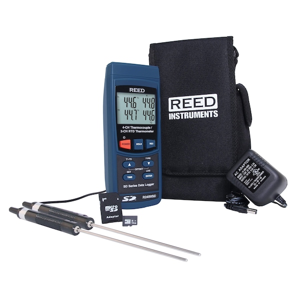 REED Data Logging RTD Thermometer Kit